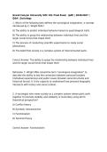 Grand Canyon University SOC 101 Exam 1&comma; Exam 2 & Final Exam Package Bundle &lpar;pdf&rpar; &vert; 2026&sol;2027 &vert; Q&A &vert; Sociology