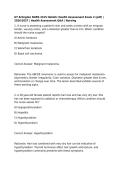 UT Arlington NURS 3315 Holistic Health Assessment Exam 2 &lpar;pdf&rpar; &vert; 2026&sol;2027 &vert; Health Assessment Q&A &vert; Nursing