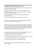 UT Arlington NURS 3320 Holistic Health Assessment Exam 1 &lpar;pdf&rpar; &vert; 2026&sol;2027 &vert; Health Assessment Q&A &vert; Nursing