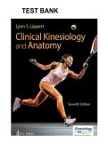 Clinical Kinesiology and Anatomy &ndash; Study Guide & Practice Questions