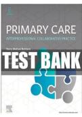 Primary Care Interprofessional Collaborative Practice 6th Edition Test Bank
