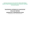 Nephrology Comprehensive Exam 2026&sol;2027 &vert; KDIGO & ABIM&ndash;ESENeph Blueprint &vert; Complete Study Guide & Detailed Answer Explanations &vert; Nephrology Board Exam Preparation