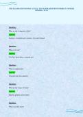 CPSI EXAMINATION BUNDLE ACTUAL TEST PAPER QUESTIONS CORRECT ANSWERS GRADED A