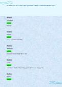 CRAT EXAM ACTUAL TEST PAPER QUESTIONS CORRECT ANSWERS GRADED A PLUS&period;pdf