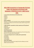 WGU D830 Introduction to Cryptography OA Study &NewLine;Guide &vert; 651 Questions and Answers with &NewLine;Rationales &vert; PSY0&sol;SY01 V1 & V2 &vert; 100&percnt; Correct &NewLine;2026&period; 