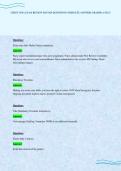 CREST CPSA EXAM REVIEW SOLVED QUESTIONS COMPLETE ANSWERS GRADED A PLUS&period;pdf