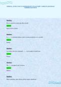 CRIMINAL JUSTICE NOCTI COMPREHENSIVE EXAM SCRIPT COMPLETE QUESTIONS VERIFIED