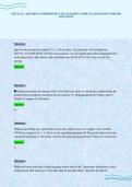 CRITICAL CARE HESI COMPREHENSIVE EXAM SCRIPT COMPLETE QUESTIONS VERIFIED