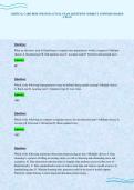 CRITICAL CARE HESI UPDATED ACTUAL EXAM QUESTIONS CORRECT ANSWERS GRADED A