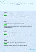 CRITICAL CARE NURSING 3 FINAL PAPER EXAM QUESTIONS ACCURATE ANSWERS FULL
