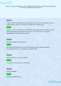CRITICAL CARE PARAMEDIC KYLE FAUDREES FLIGHT FINAL PAPER EXAM QUESTIONS ACCURATE