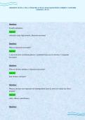 CROSSFIT LEVEL 1 EXA 2 UPDATED ACTUAL EXAM QUESTIONS CORRECT ANSWERS GRADED A