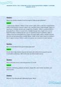 CROSSFIT LEVEL 1 EXA 3 UPDATED ACTUAL EXAM QUESTIONS CORRECT ANSWERS GRADED A