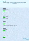 CROSSFIT LEVEL 1 EXA 6 UPDATED ACTUAL EXAM QUESTIONS CORRECT ANSWERS GRADED A