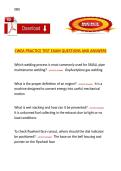 CWEA Practice Test&comma; Academic Year 2026&comma; practice test questions with answers