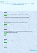 CROSSFIT LEVEL 2 TRAINER CERTIFICATE COMPREHENSIVE EXAM SCRIPT COMPLETE
