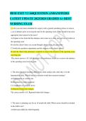 HESI EXIT V3 160QUESTION ANDANSWERS &NewLine;LATEST UPDATE 2023&sol;2024 GRADED A&plus; BEST &NewLine;NURSING EXAM