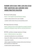 BUSMHR 3200 EXAM 1 INKS &vert; 228 2026 EXAM&NewLine;PREP QUESTIONS AND ANSWERS VIEW&NewLine;AHEAD PRACTICE SOLUTION&NewLine;
