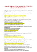 NUR 2502 Multidimensional Care III &lpar;MDC 3&rpar; Exam Questions &vert; Chapters 64-69 &vert; Ignatavicius Medical-Surgical Nursing&comma; 10th Edition &vert; Rasmussen University &vert; 2026&sol;2027 Update