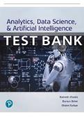 Test Bank for Analytics&comma; Data Science&comma; & Artificial Intelligence&colon; Systems for Decision Support&comma; 11th Edition &lpar;Ramesh Sharda&comma; Dursun Delen & Efraim Turban&comma; 2020&rpar; &vert; All Chapters 1&ndash;14 Covered