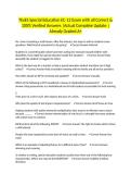 TExES Special Education EC-12 Exam with all Correct & 100&percnt; Verified Answers &vert;Actual Complete Update &vert;Already Graded A&plus;