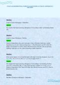 CS 6515 ALGORITHMS FINAL PAPER EXAM QUESTIONS ACCURATE ANSWERS FUL