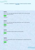 CS 7643 QUIZ 1 COMPREHENSIVE EXAM SCRIPT COMPLETE QUESTIONS VERIFIED SOLUTIONS&period;pdf