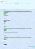 CS 7643 QUIZ 1 PREP SET UPDATED ACTUAL EXAM QUESTIONS CORRECT ANSWERS GRADED A