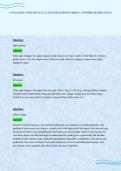 CS 7643 QUIZ 1 UPDATED ACTUAL EXAM QUESTIONS CORRECT ANSWERS GRADED A