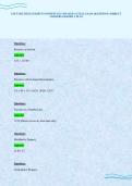 CSET MULTIPLE SUBJECTS SUBTEST II E UPDATED ACTUAL EXAM QUESTIONS CORRECT ANSWERS