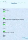 CSET SPANISH SUBTEST 2 COMPREHENSIVE EXAM SCRIPT COMPLETE QUESTIONS VERIFIED