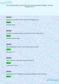 CSET SPANISH SUBTEST 2 UPDATED ACTUAL EXAM QUESTIONS CORRECT ANSWERS GRADED A