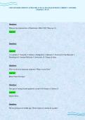 CSET SPANISH SUBTEST 4 UPDATED ACTUAL EXAM QUESTIONS CORRECT ANSWERS GRADED A