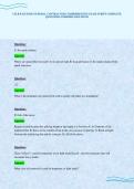 CSLB B LICENSE GENERAL CONTRACTOR COMPREHENSIVE EXAM SCRIPT COMPLETE