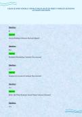CSLB B LICENSE GENERAL CONTRACTOR EXAM STUDY SHEET COMPLETE QUESTIONS ACCURATE