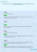 CSLB B LICENSE GENERAL CONTRACTOR UPDATED ACTUAL EXAM QUESTIONS CORRECT ANSWERS