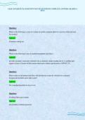 CSLB CONCRETE EXAM REVIEW SOLVED QUESTIONS COMPLETE ANSWERS GRADED A