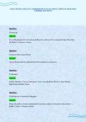 CSLB CONTRACTOR LAW COMPREHENSIVE EXAM SCRIPT COMPLETE QUESTIONS VERIFIED