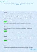 CSLB CONTRACTORS LAW UPDATED ACTUAL EXAM QUESTIONS CORRECT ANSWERS GRADED A