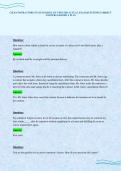 CSLB CONTRACTORS STATE BOARD LAW UPDATED ACTUAL EXAM QUESTIONS CORRECT ANSWERS