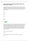 ANCC Certification Exam Question Bank &lpar;2026&sol;2027&rpar; &vert; Questions with &NewLine;Detailed Answers &vert; Graded A&plus;  