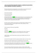 ANCC EXAM NEWEST 2026&sol;2027 UPDATE &vert; COMPLETE QUESTIONS &NewLine;WITH VERIFIED ANSWERS &vert; GRADED A&plus; 