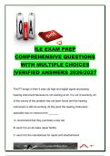 ILE Hearing Aid Specialist Exam Prep 2026&sol;2027 &ndash; 100&plus; Questions & Answers&comma; Audiometry&comma; Hearing Aids&comma; Real-Ear Verification & Tympanometry &ndash; International Licensing Examination &lpar;ILE&rpar;