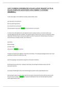 ANCC NURSING INFORMATICS EXAM LATEST 2026&sol;2027 ACTUAL &NewLine;EXAM COMPLETE QUESTIONS AND CORRECT ANSWERS &NewLine;GRADED A&plus; 