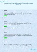 CUSTOMER ACCOUNT 1 UPDATED ACTUAL EXAM QUESTIONS CORRECT ANSWERS GRADED A