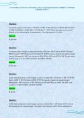 CUSTOMER ACCOUNT 2 UPDATED ACTUAL EXAM QUESTIONS CORRECT ANSWERS GRADED A