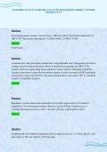 CUSTOMER ACCOUNT 3 UPDATED ACTUAL EXAM QUESTIONS CORRECT ANSWERS GRADED A