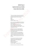 NUR 257 Exam 1-4 New Version 2026 Graded A&plus;
