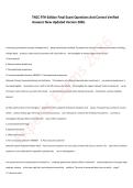 TNCC 9TH Edition Final Exam Questions And Correct Verified Answers New Updated Version 2026&period;