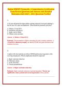 Kaplan NREMT Paramedic &ndash; Comprehensive Certification Exam Review Questions and Answers with Detailed Rationales 2026&sol;2027 &vert; 300&plus; Questions Verified